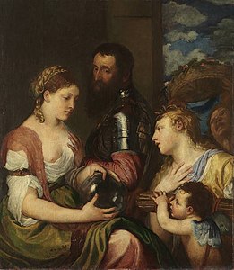 Allegory of Alfonso d'Avalos, Marqués del Vasto