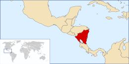 Carte Nicaragua