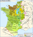 Le comté de Provence dans le royaume rodolphien de Bourgogne ou royaume d'Arles (1030), à la veille de son intégration dans le Saint-Empire romain germanique