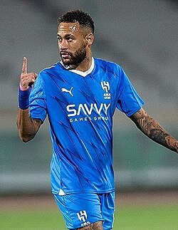 Neymar Jr. with Al Hilal, 3 October 2023 - 03 (cropped).jpg