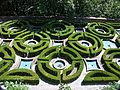 Neobarque garden in Książ Castle near Wałbrzych