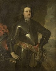 Retrato de un oficial del ejército entre 1670 y 1728, Rijksmuseum