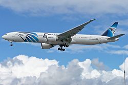 Boeing 777-300ER der Egypt Air