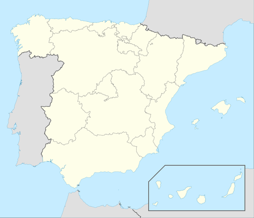 Segunda División de España 1963-64 está ubicado en España