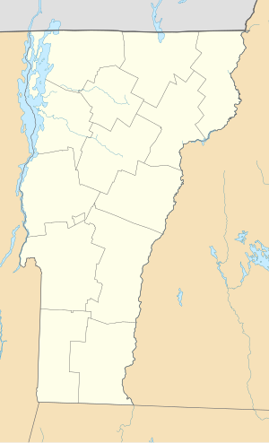 Вудфорд. Карта розташування: Вермонт
