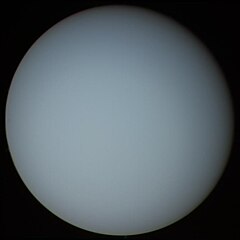 The planet Uranus