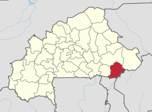 Location in Burkina Faso