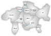 Districts du canton des Grisons