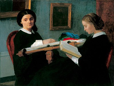 Deux Sœurs (1859), Saint Louis Art Museum, Saint-Louis (Missouri).