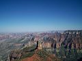 Flanc nord du Grand Canyon National Park.