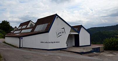 Atelier de confection Juppont-Gury, désormais fermé.