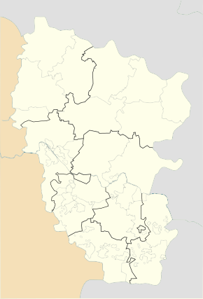 Ізварине. Карта розташування: Луганська область