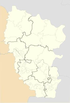 Stanytsia Luhanska is located in Luhansk Oblast