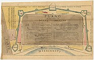 Mapa de Nueva Orleans 6 de Agosto de 1799 Por orden de Don Juan Ventura Morales, (contador principal de exercito y real hacienda de los provincias de la Luisiana y Florida occidental, intendente interino) Dibujado por Don Carlos Trudeau Laveau