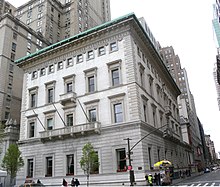 The facade as seen from Grand Army Plaza