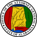 Seal of the attorney general of Alabama