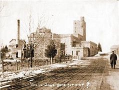 The Upper Peninsula Brewing Company complex in 1915.