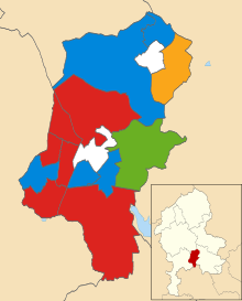 Cannock Chase District Council election 2018 map.svg