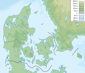 Ærø na zemljovidu Danske