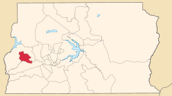 Location of Sol Nascente/Pôr do Sol in the Federal District