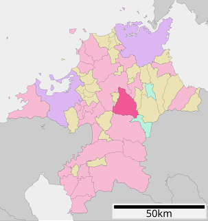 嘉麻市位置図