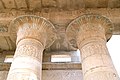 Zdobienia głowic kolumn w Ramesseum
