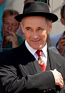 Photo of Mark Rylance at the Belasco Theatre in October 2013