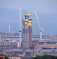 Tower under construction, May 2008