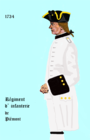 Régiment de Piémont von 1734 bis 1757