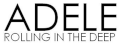 Logo del sencillo «Rolling In The Deep» de Adele, lo puse en el artículo Rolling In The Deep