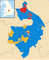 2009 results map