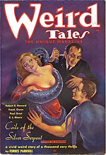 Weird Tales cover image for February 1936