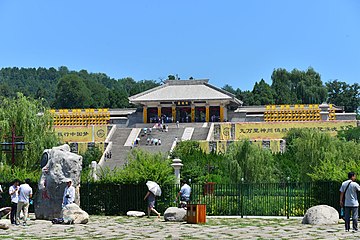 Temple of Xuanyuan in Huangling, Yan'an.