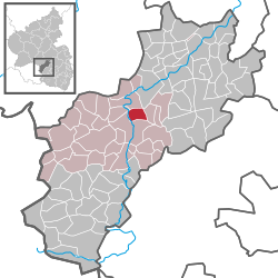 Bedesbach – Mappa