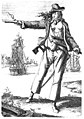 Image 46Pirate Anne Bonny (disappeared after 28 November 1720). Engraving from Captain Charles Johnson's General History of the Pyrates (1st Dutch Edition, 1725) (from Piracy)