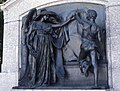 Death and the Sculptor, Bronze-Skulptur auf dem Forest-Hills-Friedhof in Boston