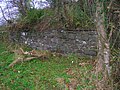 The loading dock or 'hurry' at the Benslie coup, on the closed & lifted Doura waggonway branch