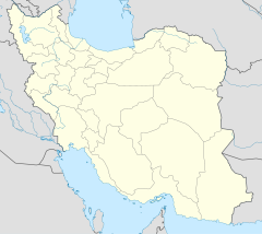貢巴德·卡武斯高塔在伊朗的位置
