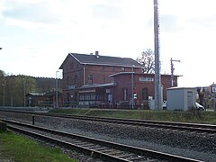 Delnje dwórnišćo (Unterer Bahnhof)