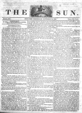 Выпуск за 26 ноября 1834 года