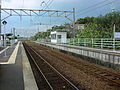 View of station platforms