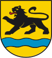 Das 1958 verliehene Wappen der Gemeinde Birenbach.