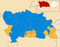 2003 results map