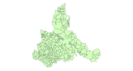 Provincia di Saragozza – Mappa