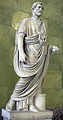 Image 47Antoninus Pius (r. 138–161) wearing a toga (Hermitage Museum) (from Roman Empire)