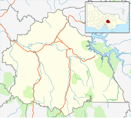 Murrindindi is located in Shire of Murrindindi