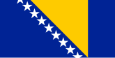 Vlag van Bosnië en Herzegovina