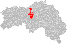 Localisation de Communauté de communes du Pays d'Argentan