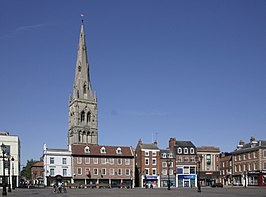 Marktplein van Newark-on-Trent