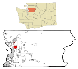 Marysville – Mappa